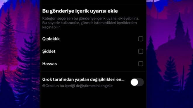 X, Grok’un yüklenen fotoğrafları düzenlemesini engelleyen bir ayar seçeneği getirdi