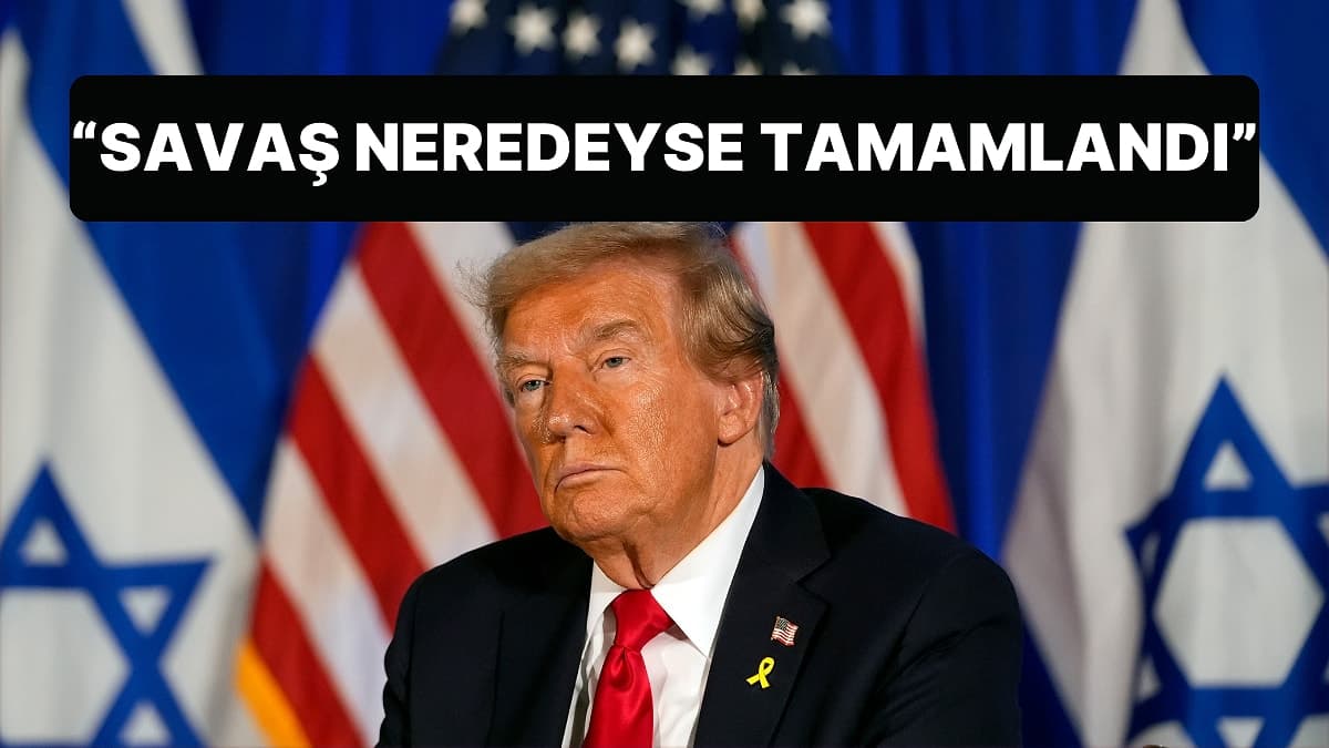 İran'ın Misillemeleri Devam Ederken Trump, Savaşın Neredeyse Tamamlandığını İddia Etti